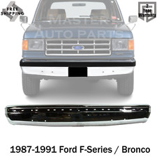 Front Bumper Chrome With