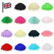New Girls Kids Tutu Skirt Dance Tutu Petticoat Party Dress Ballet Fluffy layer 1