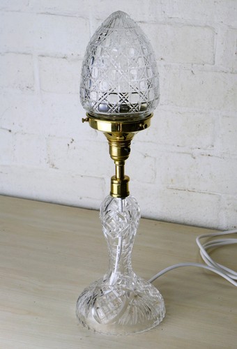 Table lamp antique - antique, glass