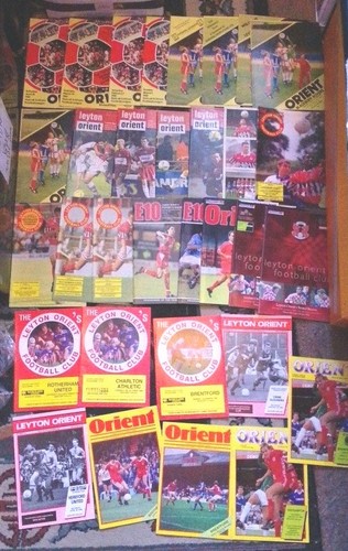 Leyton orient programmes - 34,