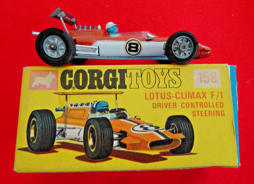 Corgi lotus climax driver - corgi, f/1
