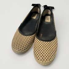 UGG Indah Burlap Tan W/ Black