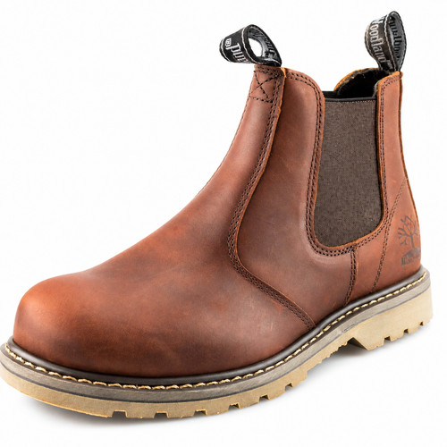 Mens leather chelsea boots - leather,