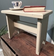 Painted Pine Stool