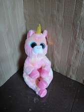 Ty Beanie Babies Skylar the Pink Unicorn Soft Toy with Tag Sitting 6"  A265