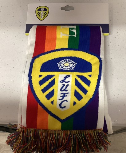 Leeds utd pride scarf premier - utd,