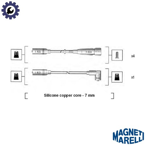 Ignition cable kit - ignition,