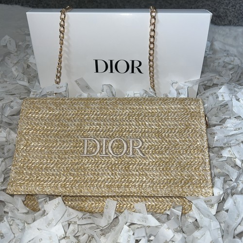 Christian dior raffia woven - christian,