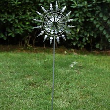 Garden Metal Wind Powered
