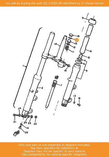 Yamaha circlip 3j2 - yamaha, 3j2-23183-00