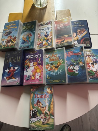 Disney collection vhs - vhs, bundle