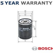 Bosch Oil Filter Fits Fiat
