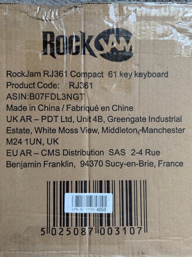 Rockjam rj361 compact key - rockjam,