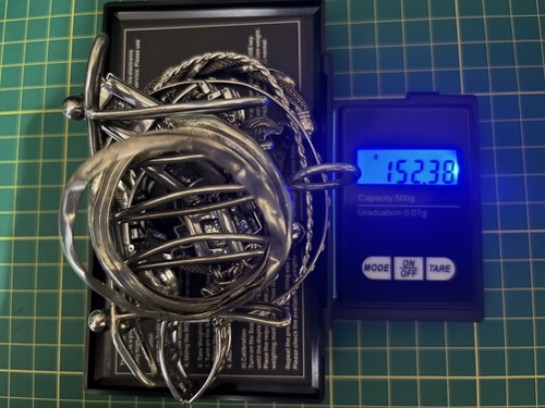 152 grams 925 stirling - of,