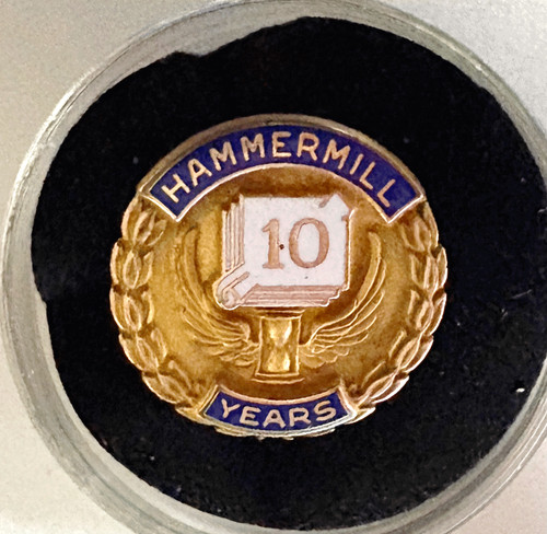 Vtg employee service award - employee,