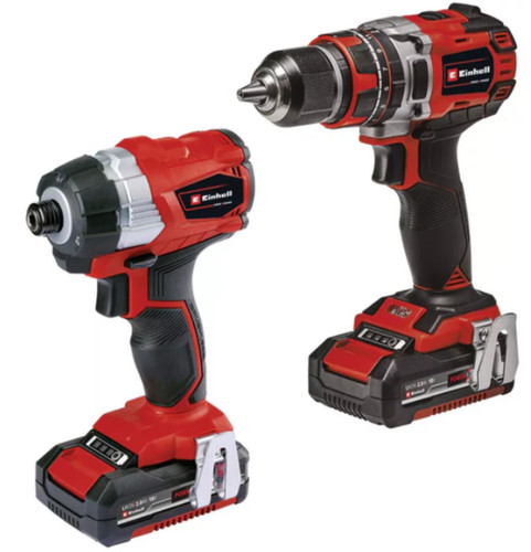 Einhell 18v twin pack drill - pack, &