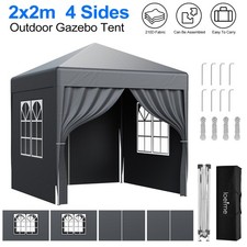 Garden pop up gazebo - 2m, x