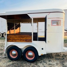 Vintage style food trailer - style,