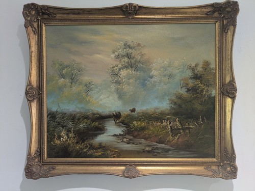 Vintage pastoral landscape - ​vintage,