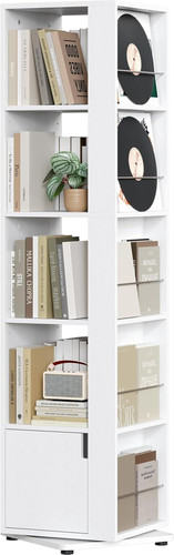 Tier rotating bookshelf - 5-tier,