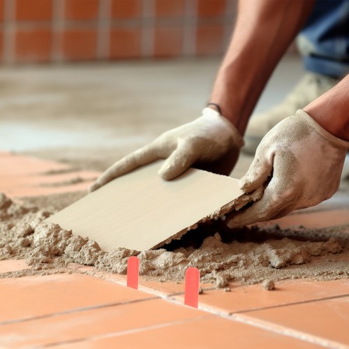 100pcs tile spacers - 100pcs, leveling
