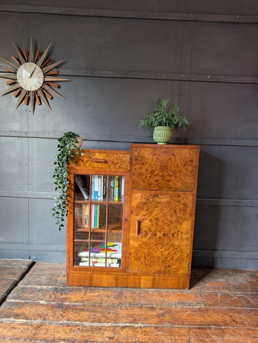 Antique art deco - deco, burr