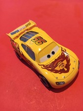 Disney Pixar Cars Custard Yellow Lightning McQueen (New) Unbranded Unboxed Loose