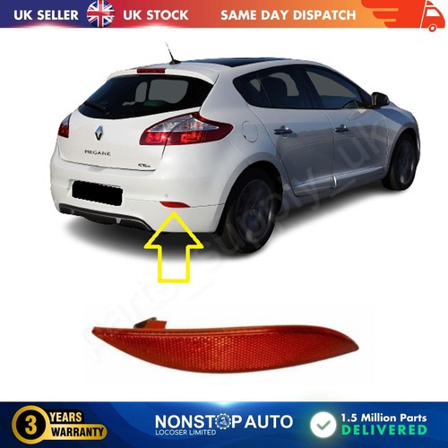 Rear bumper reflector - ,