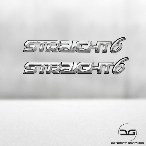 Straight engine chrome - 6,