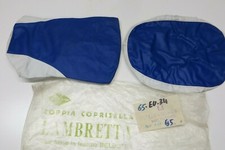 Lambretta Ser.1 Accessory Seat Covers For Std. Front + Rear Pad Seats N.O.S ULMA