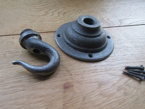 Cast iron ceiling rose gland - cast,