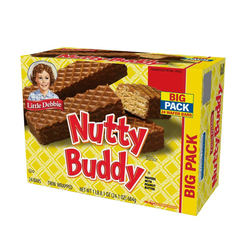Little debbie nutty buddy - nutty, bars
