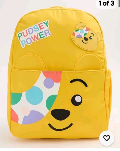 Pudsey bear rucksack - bear,
