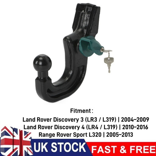 Detachable towbar hook - detachable,