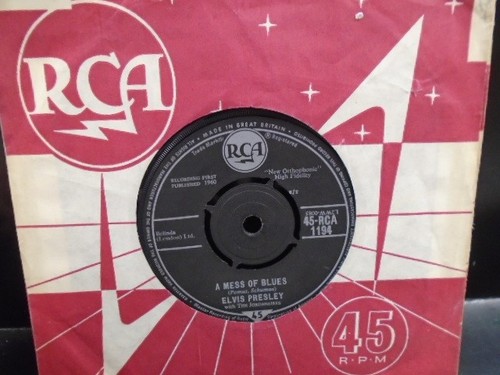 Elvis presley mess of blues - elvis,
