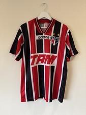 Vintage São Paulo Fc 1996 Away Original Football Shirt Adidas #7