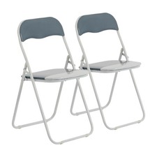 Folding Chairs Padded Faux