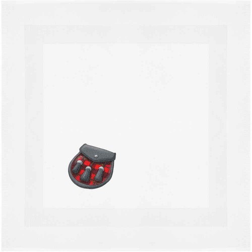 Scottish sporran napkin - sporran',