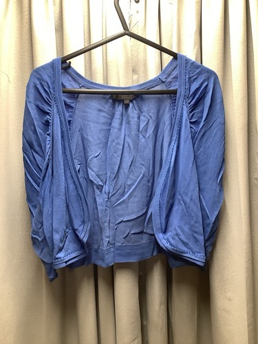 Blue shoulder cover shrug