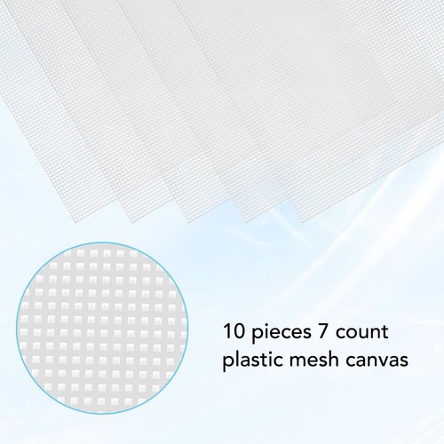 Plastic canvas sheet - plastic,