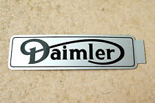 DAIMLER XJ40 1986-9 BLACK/SILVER VALVE/ROCKER/CAM COVER BADGE ADHESIVE LABEL NEW