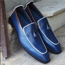Handmade Men's Dark Blue