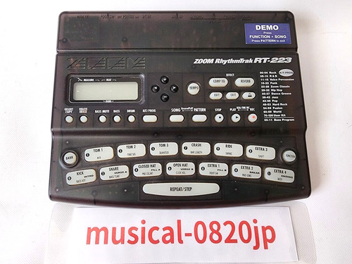 Zoom 223 rhythmtrak drum - rhythmtrak,