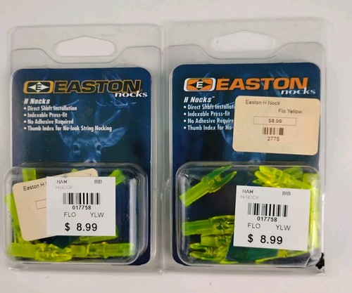 Easton nocks flo yellow - flo,