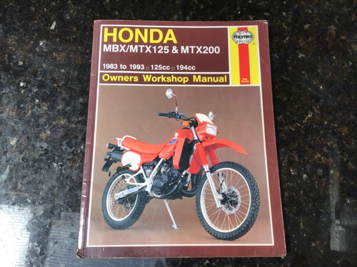Honda mbx mtx125 - &, 1983