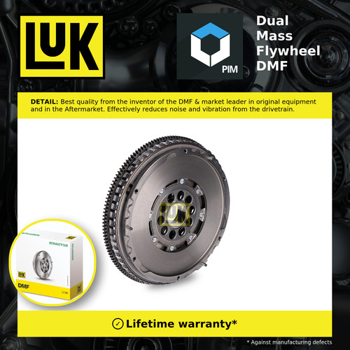 Dual mass flywheel - flywheel, fits