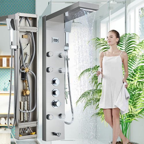 Thermostatic shower panel - shower,
