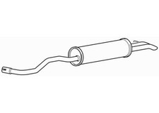 Rear Exhaust Silencer Back Box for VW Golf ATN/AUS/AZD/BCB 1.6 (2001-2006)