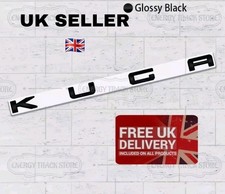 1x Ford KUGA Gloss Black Metal Emblem Rear Boot Badge ST Line MK2 MK3