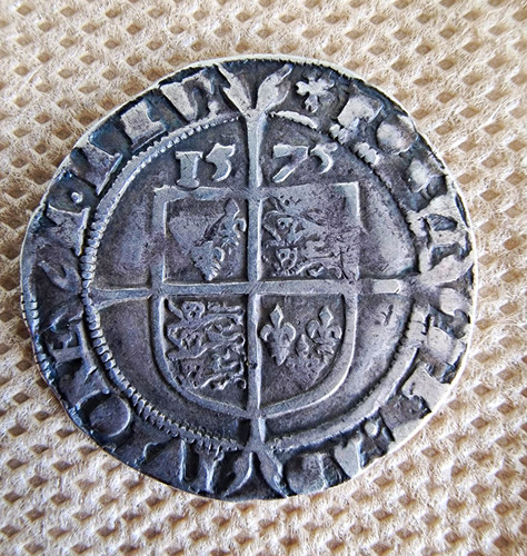 Elizabeth 1575 silver - elizabeth,